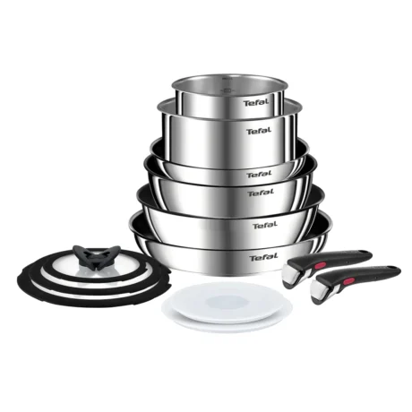13 Piece Pan Set - Stainless Steel