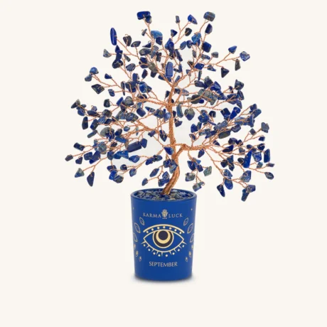 Intuitive Charm Lapis September Birthday Tree